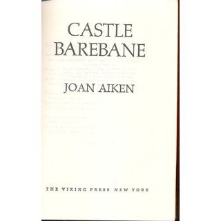 Castle Barebane Joan Aiken 9780575021822 Books