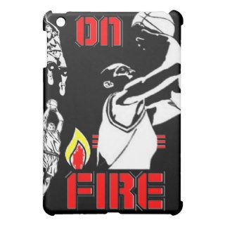 On Fire   Basketball   iPad Mini Case