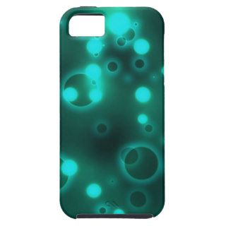 Teal Light Polka Dot Pattern iPhone 5 Cases