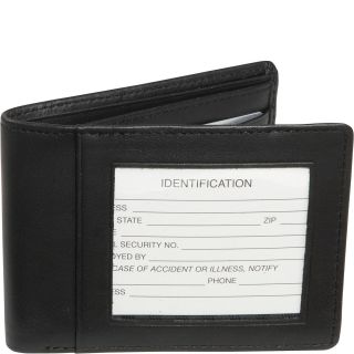 Royce Leather RFID Blocking Double ID Flat Fold Wallet