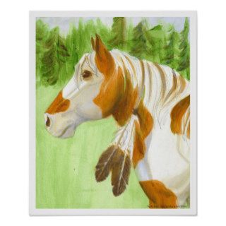 Apache Horse Print