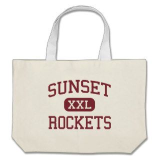 Sunset   Rockets   Middle   Bakersfield California Tote Bag