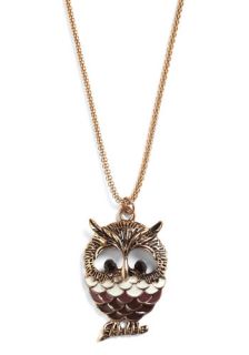 Hoot As Can Be Necklace  Mod Retro Vintage Necklaces