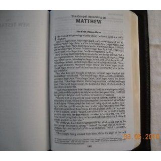 KJV Single Column Bible Thomas Nelson 9781418543112 Books