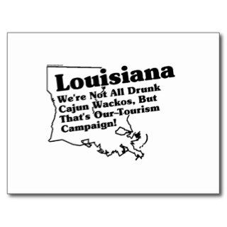 Louisiana State Slogan Postcard