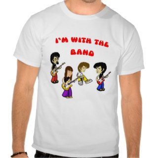 I'm With The Band Toddler's T Shirt