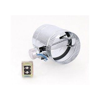 12 Inch Diameter Normally Open Electronic HVAC Air Duct Damper with Power Supply Hvac Controls