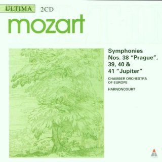 Mozart Symphonies Nos. 38 "Prague", 39, 40 & 41 "Jupiter" Music