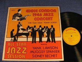All Star Jazz Session; Eddie Condon 1946 Jazz Concert; 1981 Vinyl LP Music