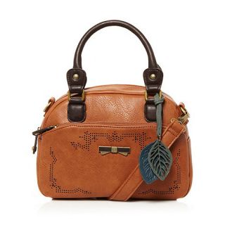 Nica Tan perforated grab bag