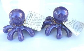 2 pcs/Set Octopus Hand Held Massage Tool Gorgeous Colors Octopus Hand Held Easy to Hold. The Best Both Functional and Decoration, Purple & Hot Pink Assorted,Super Saving,Satisfaction Guaranteed (Please Be Noted That These Tools Are Not A Battery Opera