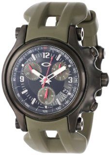 Oakley Men's 10 281 Holeshot 10th Mountain Division Unobtainium Limited Edition Chronograph Watch Watches