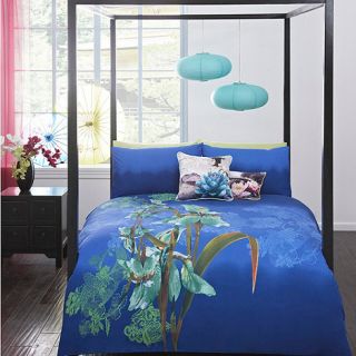 Butterfly Home by Matthew Williamson Designer blue Iris bedding set