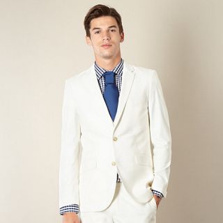 Thomas Nash White formal blazer jacket