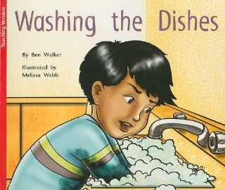 Rigby Flying Colors Red Teacher Note  (Levels 4 5) Washing The Dishes 4 5 2006 (9781418908782) RIGBY Books