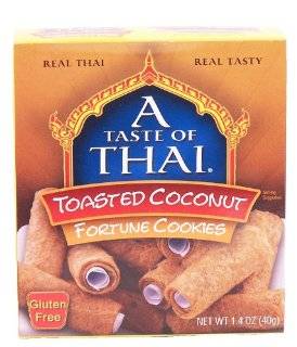 Toasted Coconut Fortune Cookies  Gluten Free Fortune Cookies  Grocery & Gourmet Food