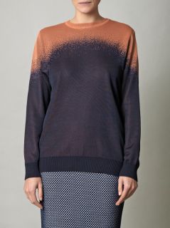 Ombré jacquard sweater  Lucas Nascimento