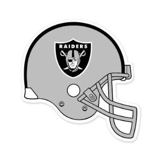 Oakland Raiders NFL Large Sticker (12" x 12") Cornhole Wall Car  Sports Fan Bumper Stickers  Sports & Outdoors