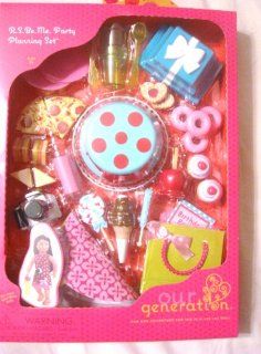 Our Generation 18" Doll Birthday Party Planning Set   "R.S.Be.Me Party Planning Set" 