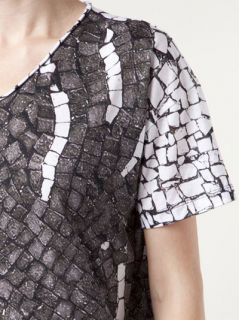 Carven Mosaic Print T shirt