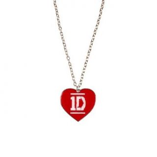 One Direction Heart Necklace Clothing