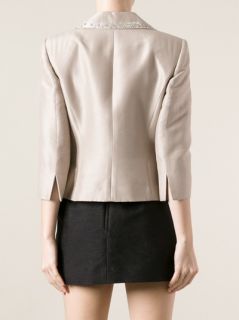 Gai Mattiolo Vintage Diamanté Trim Blazer