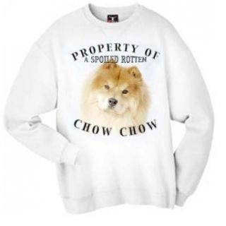Chow Chow RED Property Of Adult Sweatshirt Clothing
