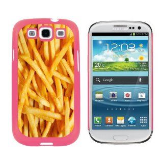 French Fries   Snap On Hard Protective Case for Samsung Galaxy S3   Pink Cell Phones & Accessories