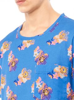 Floral print cotton T shirt  Marc Jacobs