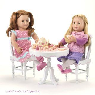 Our Generation Tea Parlor Table And Chairs For 18" Dolls Toys & Games