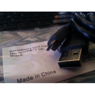 BlackBerry USB Cable Micro USB 1.0m (Black) Cell Phones & Accessories