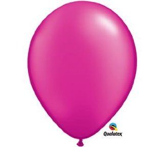 Qualatex Pearl Magenta Latex Balloons, 11 Inch 25 Per Pack   Party Balloons