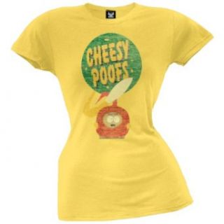 South Park   Cheesy Poofs Juniors T Shirt Clothing