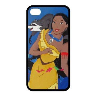 Designyourown Case Pocahontas Iphone 4 4s Cases TPU Case Cover the Back and Corners SKUiPhone4 4808 Cell Phones & Accessories