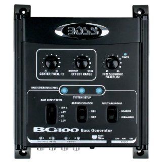 Boss BG100 Bass Generator with Remote Control  Vehicle Audio Video Accessories And Parts 