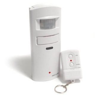 Mini Alarm Motion Detector and Remote Control with 10,000 possible codes