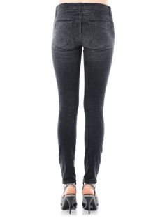 The ankle skinny mid rise corduroy leopard jeans  Current/Ell