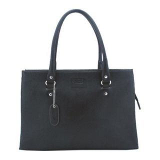 Women's Leatherbay Allison Black LEATHERBAY Leather Bags