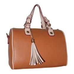 Women's Blingalicious Leatherette Handbag Q2023 Camel Blingalicious Tote Bags