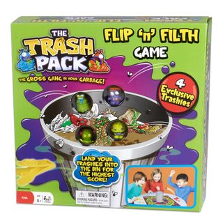 The Trash Pack Flip 'N' Filth Game Pressman Toy Board Games
