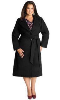 IGIGI Women's Plus Size Hanna Coat in Black 12