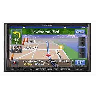 Alpine 7' inch Double DIN GPS Navigation Bluetooth DVD/CD/USB AM/FM Receiver (New in Non retail Packaging) Alpine Automotive GPS