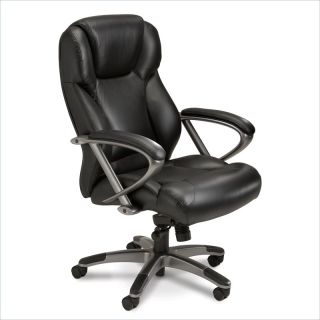 Mayline Utimo Executive High Back Chair in Black   UL350HBLK