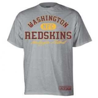 NFL Men's Washington Redskins Classic Slogan Tee (Grey, Small)  Sports Fan T Shirts  Clothing