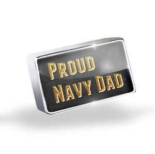Floating Charm Proud Navy Dad Fits Glass Lockets, Neonblond Bead Charms Jewelry