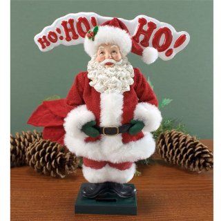Possible Dreams HO HO HO HO Santa   Holiday Figurines