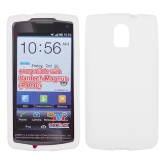 BasAcc Solid White Skin Case For Pantech P9090 Magnus BasAcc Cases & Holders