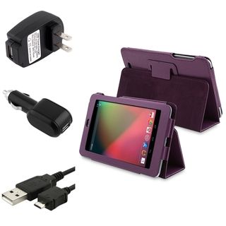 BasAcc Case/ Travel/ Car Charger/ Cable for Google Nexus 7 BasAcc Cases & Holders