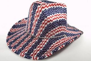 Western Hat / Proud To Be An American / Red White & Blue at  Mens Clothing store Cowboy Hats