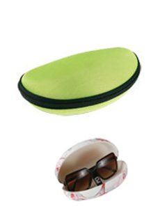 Stylish Zip Up Sun Glass Case Large Green Eyeglass Case (Hard Shell) Toys & Games